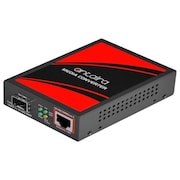 ANTAIRA 10/100/1000TX To SFP ***Media Converter w/ IEEE 802.3at PoE+ Injector Port FCU-2805P-SFP